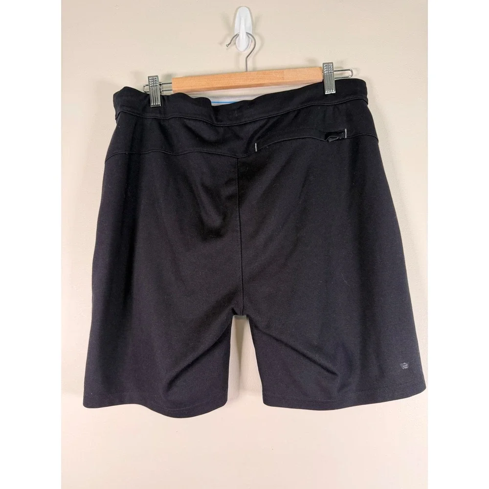 Mack Weldon Radius Shorts Mens Large Black Performance Technical Activewear L